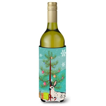 

English Spot Rabbit Christmas Wine Bottle Beverge Insulator Hugger