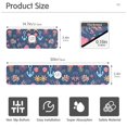 thumbnail image 3 of Yayeee Faucet Mat for Kitchen Sink 14.7" Diatomite Long Splash Guard Pad, Pink Jellyfish, 3 of 7