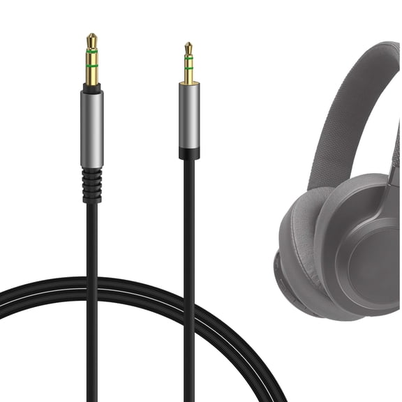 Geekria Audio Cable Compatible with JBL 770NC/760NC, Live 660NC/500BT, Synchros S700/ S500/E50BT Headphones, 2.5mm to 3.5mm Replacement Stereo Cord (4 ft/1.2 m)