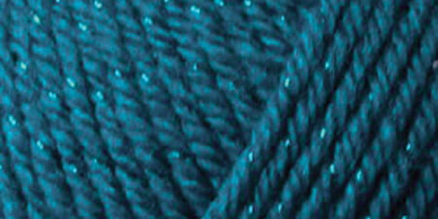 Caron Simply Soft Party Teal Sparkle Yarn - 3 Pack of 85g/3oz - Acrylic - 4 Medium (Worsted) - 164 Yards - Knitting/Crochet