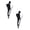 OTHER 2PCS, variant on YWIYIUD 6PCS Easter Rabbit Yard Signs Decorations Outdoor with 12 Plastic Stakes, Waterproof Signs with Stakes Cute Easter Rabbit Eggs Garden Decorations Holiday Welcome Signs for Yard Party Decor