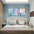 thumbnail image 4 of Hieng Large Wall Decor For Living Room Inspiration Canvas Wall Art For Bedroom Room Kitchen Wall Decoration Abstract Leaves Wall Paintings Artworks Office Wall Pictures （Only canvas）, 4 of 6