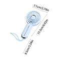 thumbnail image 3 of TACILIP Gifts for Her, Portable Handheld Fan USB Rechargeable Mini Fan, Home Decor, 1PC, 3 of 6