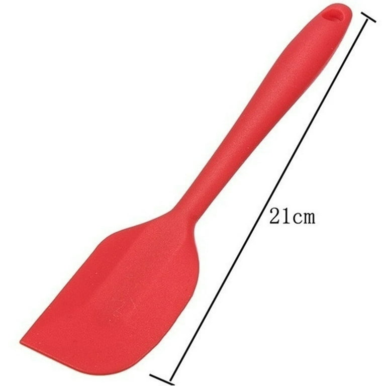 HEQUSIGNS 6 Pcs Silicone Spatula Set, Food Grade Silicone Rubber