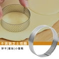 thumbnail image 3 of Wosthever 6 unids/set moldes para pasteles con base resistente a altas temperaturas, molde para tartas de acero inoxidable fácil de limpiar Herramientas y accesorios para hornear, 3 of 6