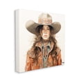 thumbnail image 4 of Stupell Industries Boho Cowgirl Paisley Jacket Abstract Painting Gallery Wrapped Canvas Art Print Wall Art, 30 x 30, 4 of 8