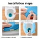 thumbnail image 4 of Waterproof Toilet Seat Cover Mat, Non-Slip Bathroom Rug Pad, Universal Fit for Toilet Bowl, Soft EVA Cushion, Anti-Slip Floor Mat for Bathroom Safety, Easy to Clean and Cut to Size, Home Essentials, 4 of 6