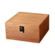 thumbnail image 3 of Caja de madera con cierre frontal para recuerdo de boda, caja de regalo sin terminar, caja de recuerdo M. Brown, 3 of 9