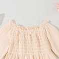 thumbnail image 5 of HCNTES Baby Girl Clothes Winter Baby Toddler Girls Clothes Solid Color Long Sleeve Camisole Pants Set Winter Outfits, 5 of 6