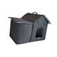 thumbnail image 1 of Casa para gatos salvajes al aire libre, refugio de invierno, cabaña plegable, tienda de campaña para cachorros, nido cálido, cama cueva para mascotas para perros 48 cm x 33 cm x 40 cm, 1 of 8