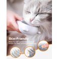 thumbnail image 4 of FeelNeedy 3 in 1 Cat Brush, Cat Steam Brush for Shedding & Grooming Tool, Self-Cleaning Slicker Brush for Indoor Cats, Pet Hair Removal Comb with Release Button for Long Short Haired Cats Dogs, 4 of 11