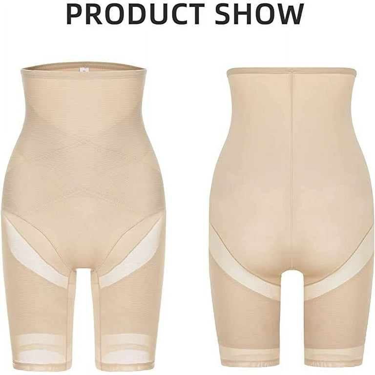 Vanity Fair Slimmer Shapewear, Tummy Control Spank Shorts White XL