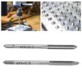 thumbnail image 1 of Hand Thread Tap, 2Pcs/Set Steel Straight Groove Metric Machine Tap High Speed 3 Straight Flutes Screw Thread Tapping Tool, 1 of 8