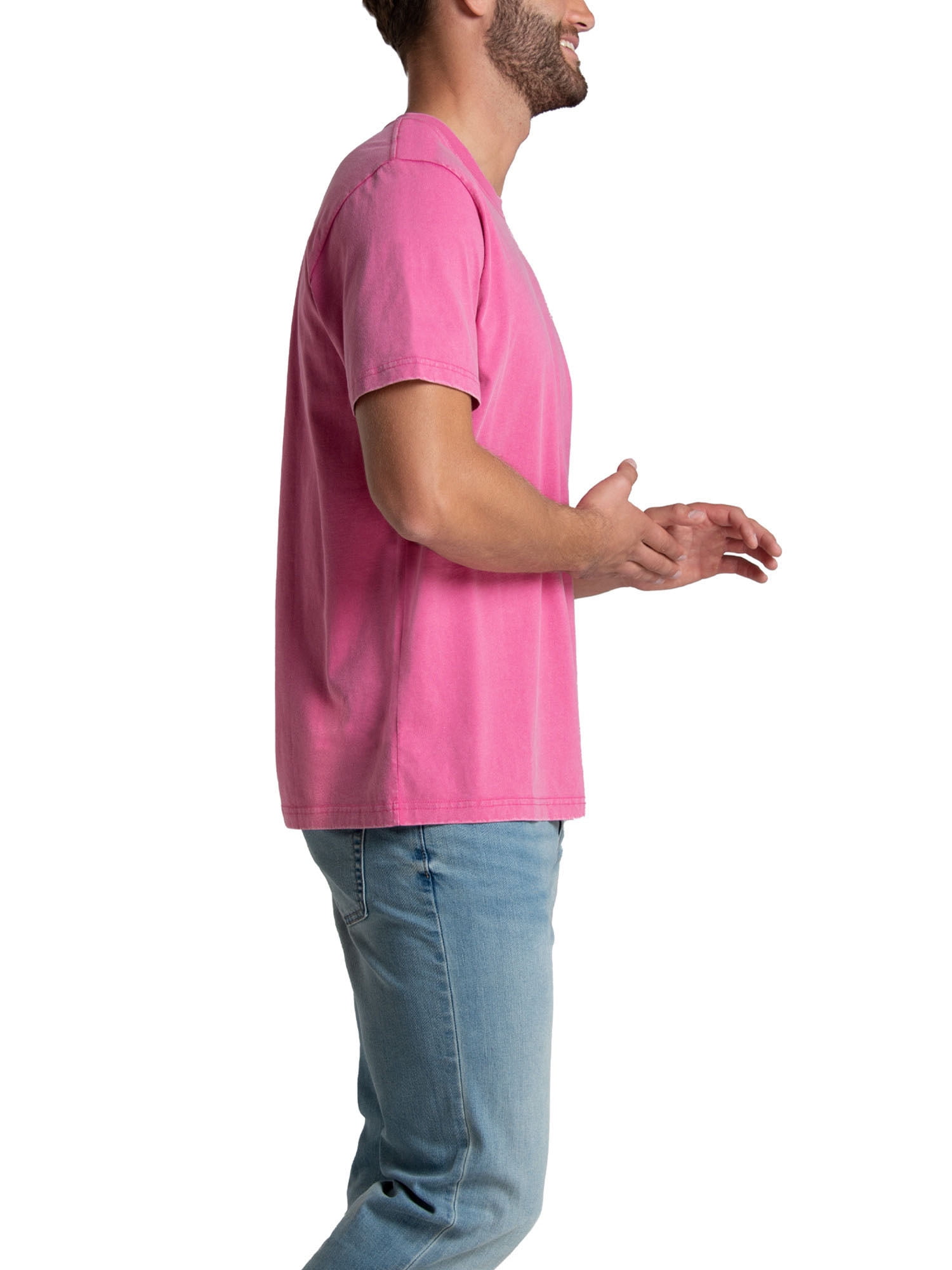 Fruit of the Loom Men's Ultra-Soft Garment Dyed Crewneck T-Shirt, Sizes S - 2XL