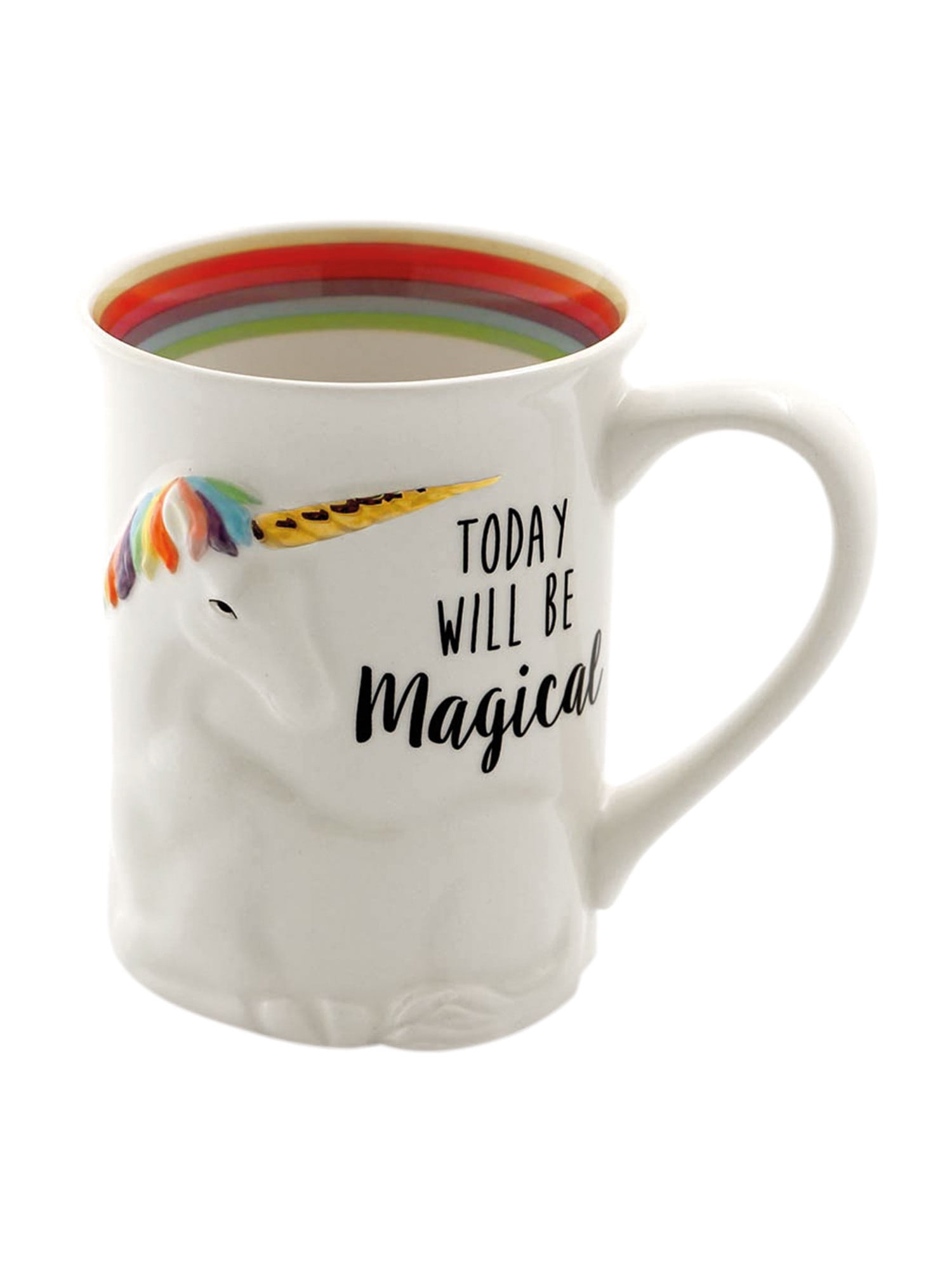 20 oz Stoneware Coffee Mug-Today I Choose To Be A Unicorn 