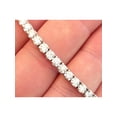 thumbnail image 3 of Bracelet Tennis Rond en Or Blanc 14k avec Diamants, 3 of 3