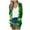 Multicolor, variant on Cavosen Saint Patrick Day Women Cardigan Open Front Green with Pocket Duster Shamrock Print Festival Cardigan Long Sleeve Lightweight Holiday Outwear Summer Beach Sweaters L