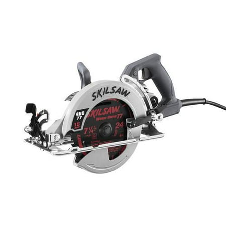 Skil SHD77-73 15 Amp 7-1/4 in. Worm Drive Circular Saw with Twist Lock Plug