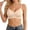 Beige, variant on Wang6 Womens Wireless Plus Size Tshirts Bras Seamless No Underwire Push up Minimizer Bras Spaghetti Strap Bralettes Soft Everyday Bra White XL