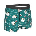 thumbnail image 2 of KLL Love Dog Men's Cotton Boxer Briefs Underwear-Large, 2 of 8