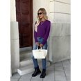 thumbnail image 6 of Zeagoo Womens Sweaters Long Sleeve Tops Crew Neck Knit Pullover Sweaters Fall Fashion Dressy Casual Basic Clothes, 6 of 6