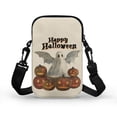 thumbnail image 2 of HELLHERO Cross Body Purse for Unisex Polyester Women Crossbody Bag with with Zipper Elephant Butterfly, 2 of 7