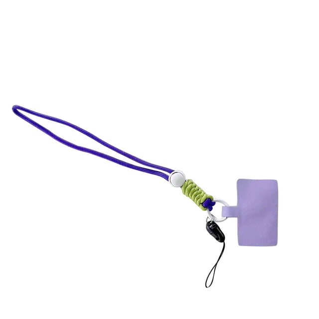 Moyic Cordón para teléfono móvil con gancho, ajustable, extraíble, portátil, para colgar en el cuello, correas de microfibra, para Type3 NO3