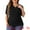 Black, variant on Unique Bargains Women Plus Size Tops V Neck Short Sleeve Pullover Knitted Casual Blouses White 1X