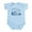 Sky Blue, variant on CafePress - Daddy's Little Racer In Blue Infant Bodysuit - Baby Light Bodysuit, Size Newborn - 24 Months