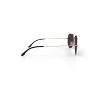 Prive Revaux Unisex Rxable Fashion Polarized Sunglasses, The Cuervo, Aviator, Gold, 59-13-145