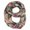 Black, variant on Paint The Town Red Cherry Blossom Floral Infinity Scarves