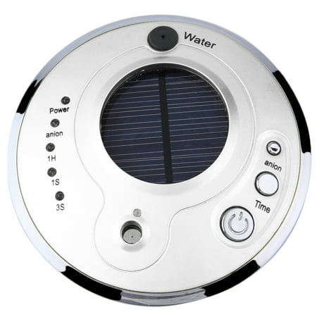 Portable Car Home Solar Anion Air Humidifier Aroma Diffuser Air Purifier Ionizer Anion Aromatherapy Humidifier,White