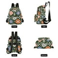thumbnail image 4 of FORMRS Mini Backpack Purse for Women Quilted Travel Daypack Casual Shoulder Bag, Blue Geometric Flowers, 4 of 7