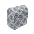 thumbnail image 1 of Winter Stand Mixer Cover, Damask Inspired Classical Flowers Botanical Old Fashioned Foliage Motifs, Kitchen Appliance Organizer Bag Cover with Pockets, 5 Quarts, Grey Pale Blue White, by Ambesonne, 1 of 4