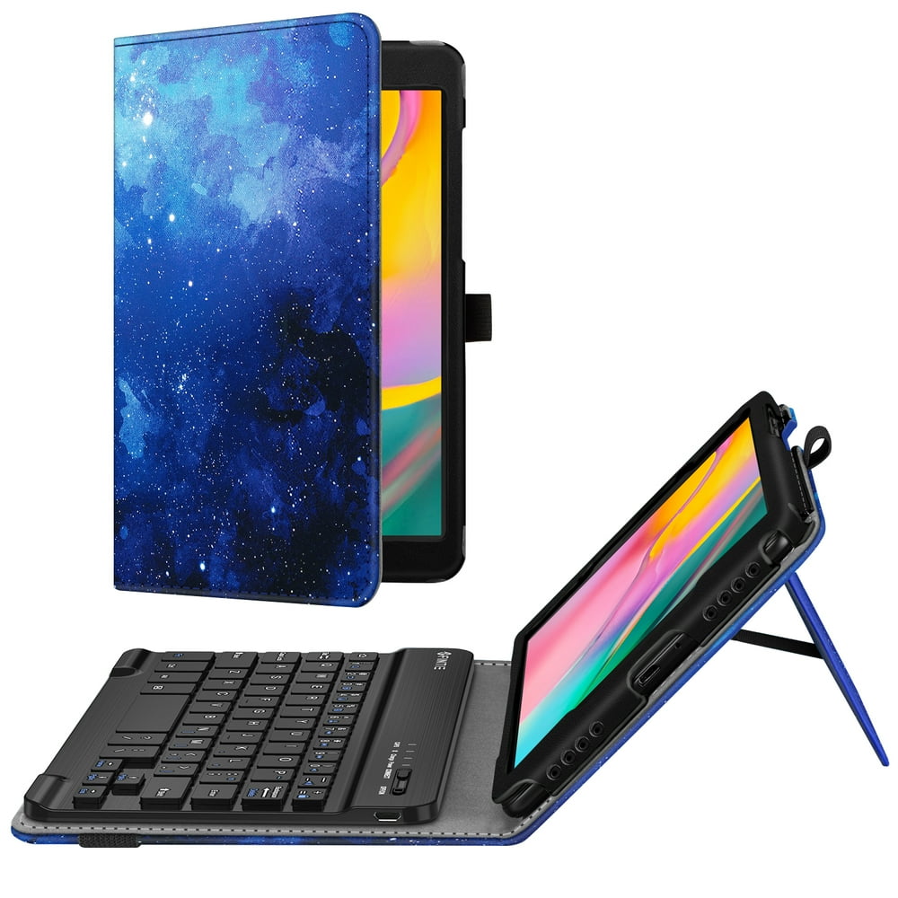 Fintie Bluetooth Keyboard Folio Case for Samsung Galaxy Tab A 8.0 2019 Without S Pen Leather