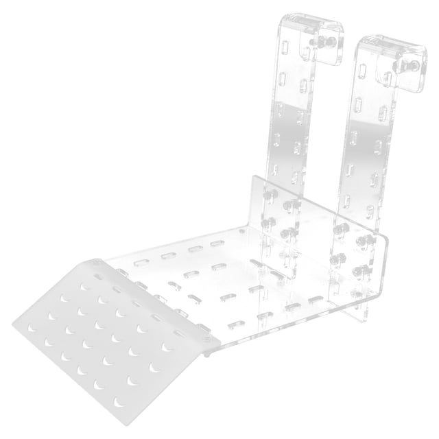 M Buder Plataforma Acrílica Para Tortugas Tamaño TC Transparente Acuario (28 cm / 11 in)