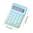 thumbnail image 4 of Skegnu Calculators Desktop Portable Campus Dopamine Color Calculator Large Screen 8 Digit Display Office Finance Portable Calculator for Elementary School for office, Home, Daily, 4 of 7