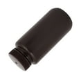 thumbnail image 3 of 500ml Plastic Wide Mouth Chemical Laboratory Reagent Bottle Sample Bottle Brown, 3 of 5