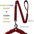 thumbnail image 3 of FrostHike Double Dog Leash. Dual Leash for Dogs 360° No Tangle Two Dogs Leash Adjustable Tangle Free Double Leash for Small Medium Large Dogs Walking Training (Red), 3 of 5