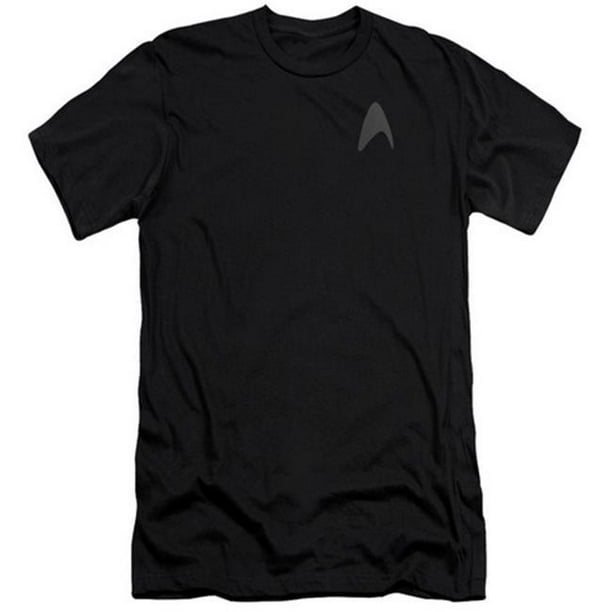 Star Trek-Darkness Commande Logo - Manches Courtes T-Shirt Adulte 30-1 - Noir&44; Moyen