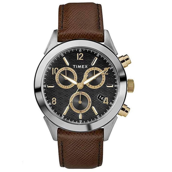 TIMEX TW2R90800 Brown Leather Watch