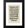 thumbnail image 2 of Frank Chouteau Brown 11x14 Black Modern Framed Museum Art Print Titled - English Gothic Letters (1902), 2 of 5