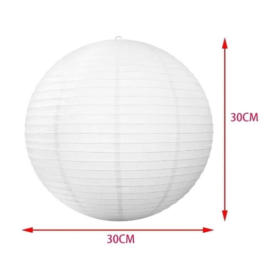 Hanging Paper Lampshade Light Fixture Classic Modern Pendant Light Lamp Cover Vintage Round Ceiling Light Cover Hotel Cafe