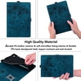 thumbnail image 4 of Allytechgroup Flip Case for Apple iPad (A16) 11th Gen 11" 2025/ iPad 10th Gen 10.9" 2022, Stylish Blossom PU Leather Auto Sleep Wake Protective Pencil Holder Shockproof Case for iPad 11/ iPad 10,Green, 4 of 8