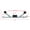 Silver#1, variant on Boat Trailer Bottom Support Bracket with Keel Rollers capacity 1102lb,