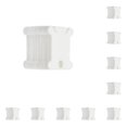 thumbnail image 2 of Wosthever Tablero de bobinado, bobinas de hilo , bobina de cable, conveniencia multipropósito, larga duración, simplemente usado, accesorio de Blanco 100 piezas 10Conjunto, 2 of 6