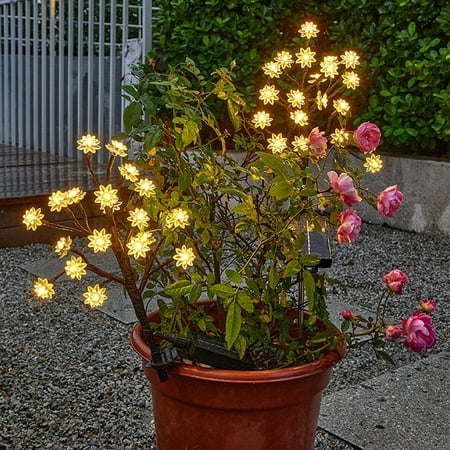 

Kotyreds Solar Ground Light IP65 Waterproof Tree Form Lawn Lamp Simulated for Home Garden