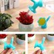 thumbnail image 4 of Plant Watering Spout, 2 PCS Dual Head Sprinkler for Bonsai Seedlings, Adjustable Bottle Top Waterer with 2 Modes for Gentle Rain & Root Irrigation, 4 of 5