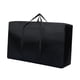 thumbnail image 2 of Bolsa de mudanza, bolsa de lona, ​​versátil, de tela Oxford, para transporte, bolsa de almacenamiento, bolsa tejida Negro, 2 of 9