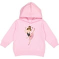 thumbnail image 2 of Inktastic Ballet Dancer for Little Girls Toddler Hoodie, 2 of 4